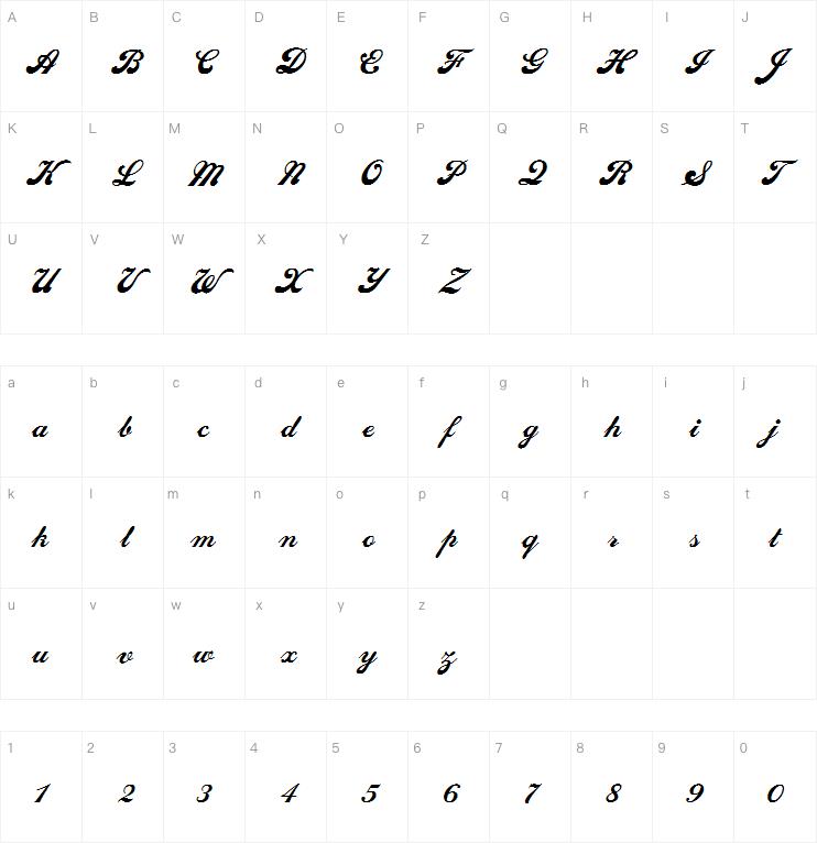 Sedona Script FLF字体