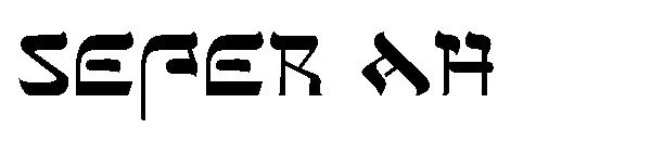 Sefer AH字体