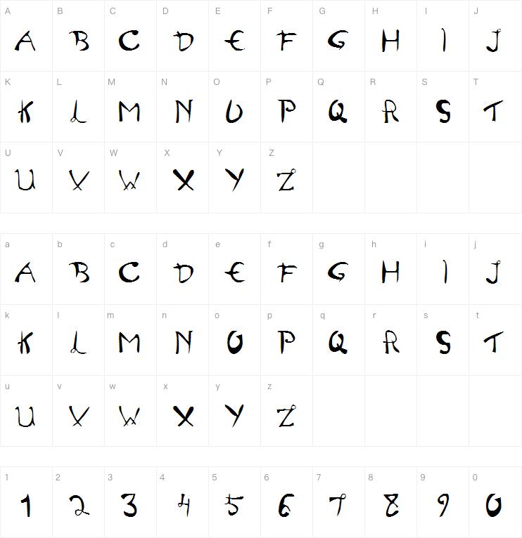 Semangat 45字体