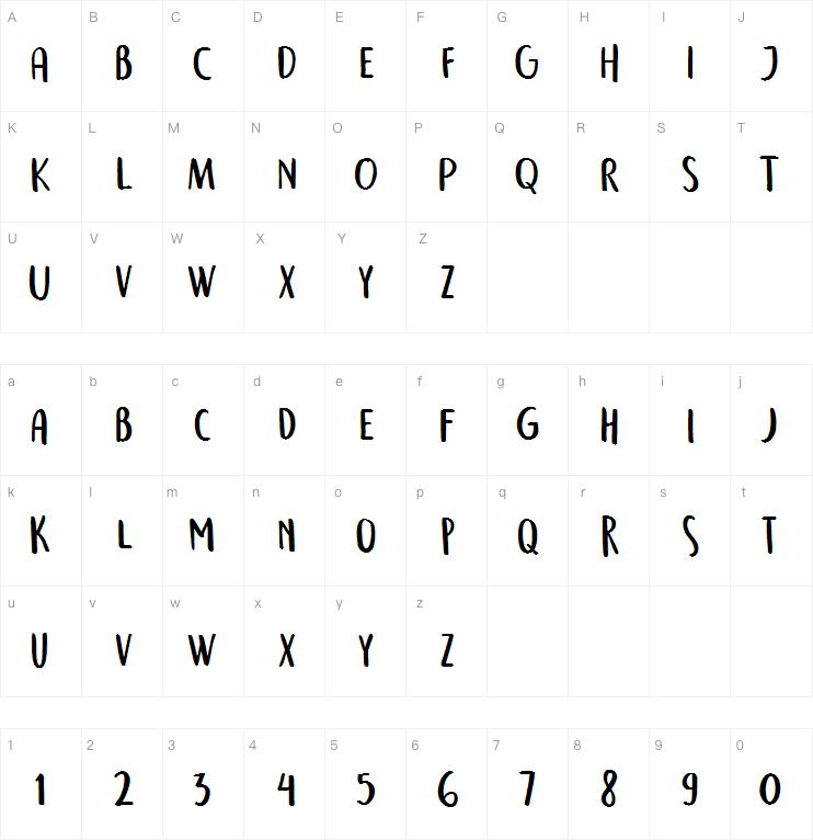 Semringah字体
