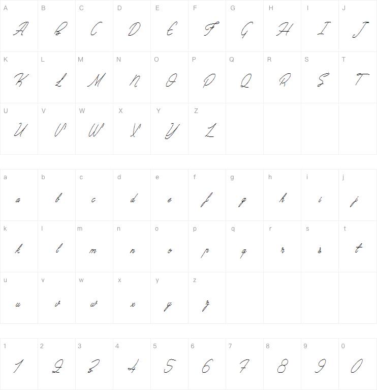 Sentimental Beach字体