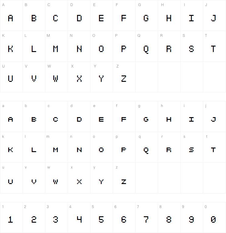 SGK050字体