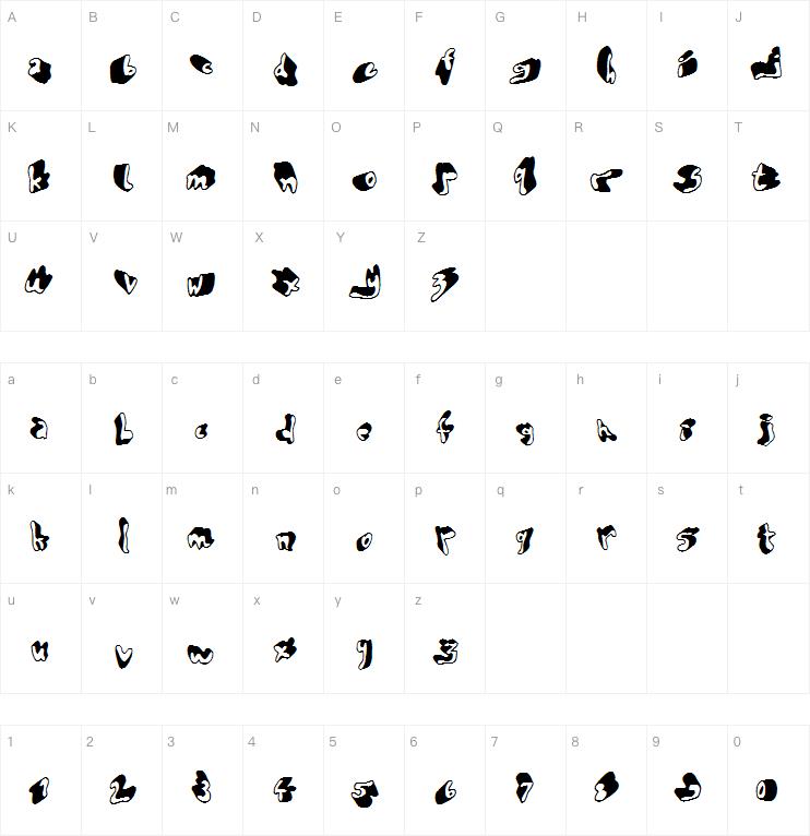 Shadow Mole字体