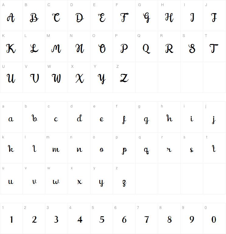 Shaquilla Free Version字体