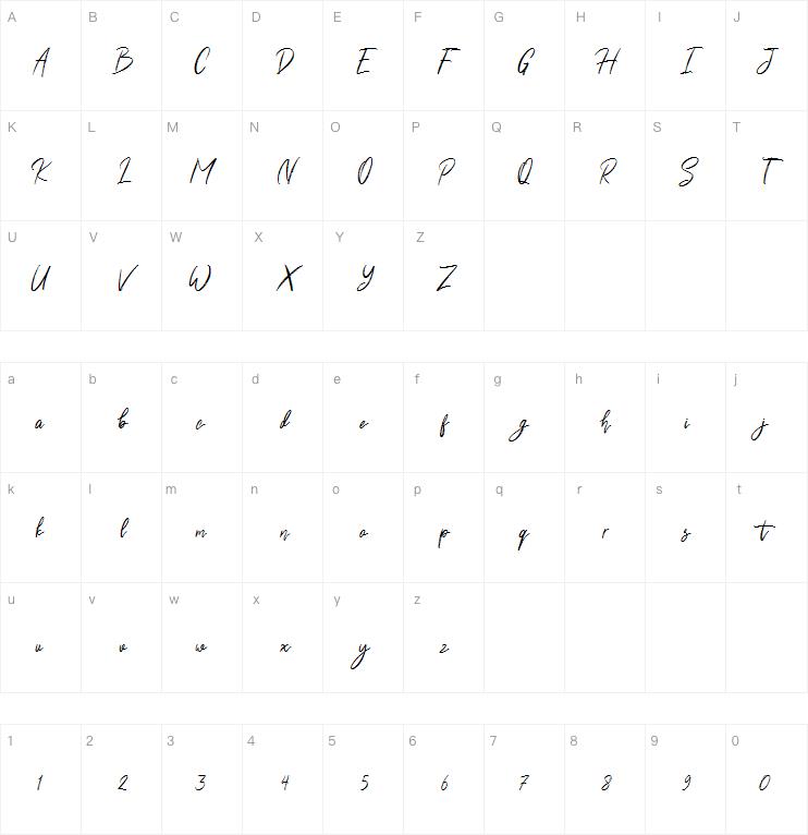 Shutten Reason字体