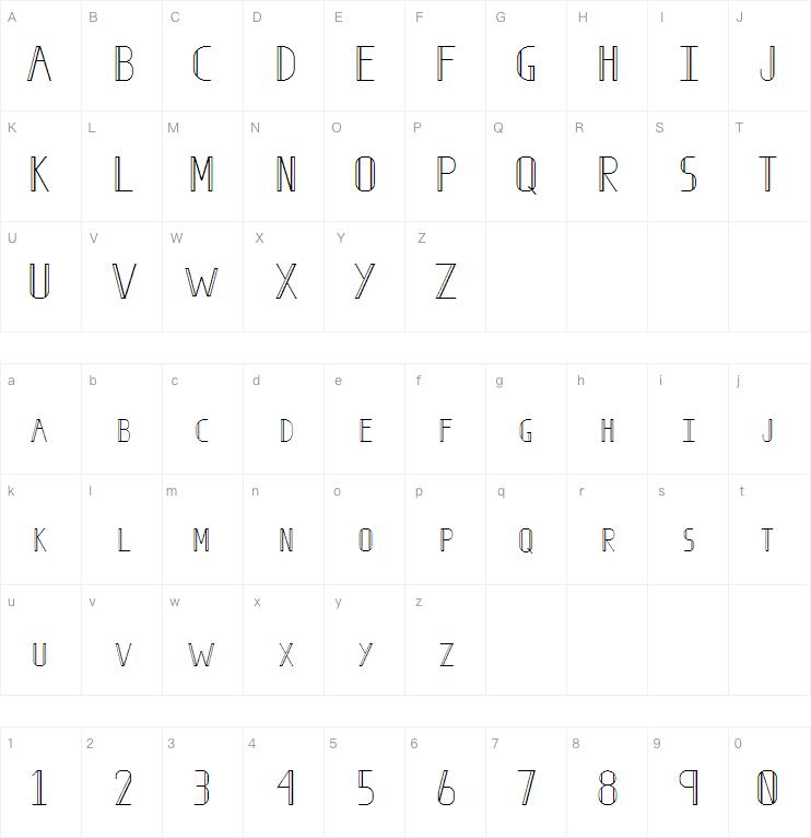 Sick City字体