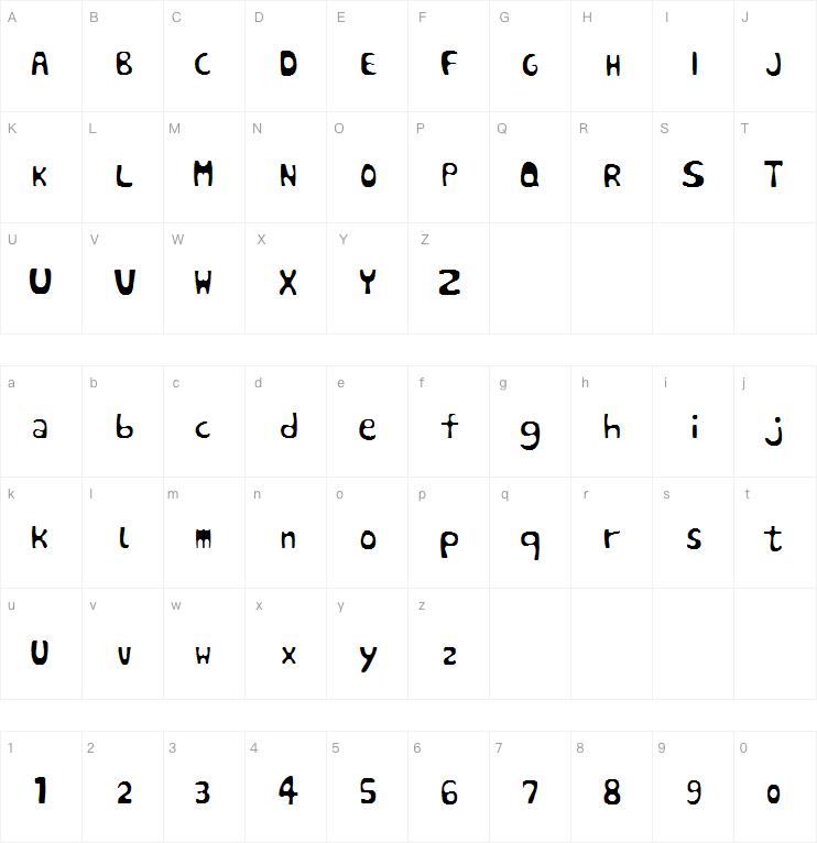 Sin-A-Bon字体