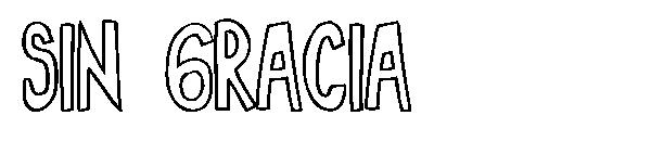 Sin Gracia字体