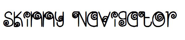 Skinny Navigator字体