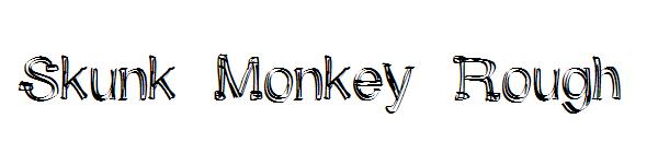 Skunk Monkey Rough字体