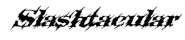 Slashtacular字体