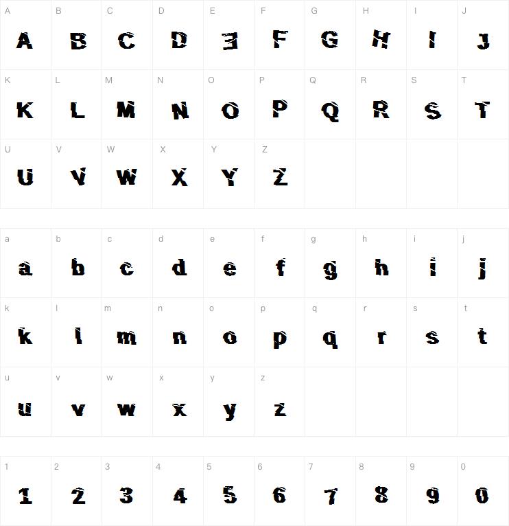 Slice n Dice字体