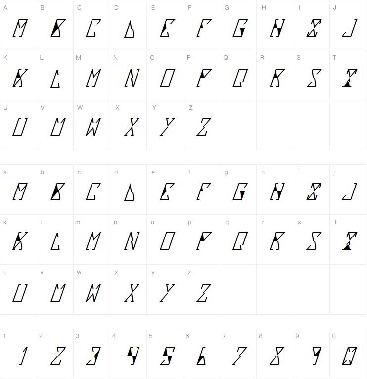 Sloux字体