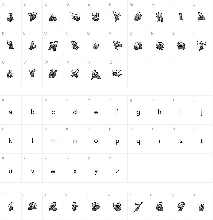 Smasher 312 Custom字体