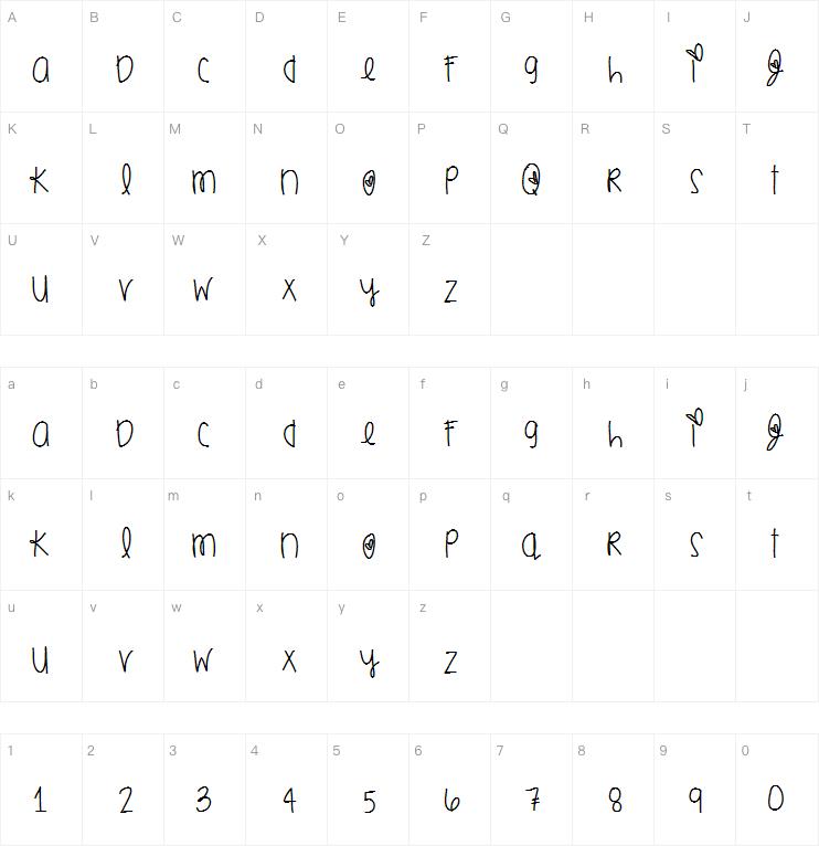 Smooches Of You字体