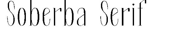 Soberba Serif