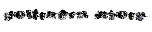 Southern Riots字体