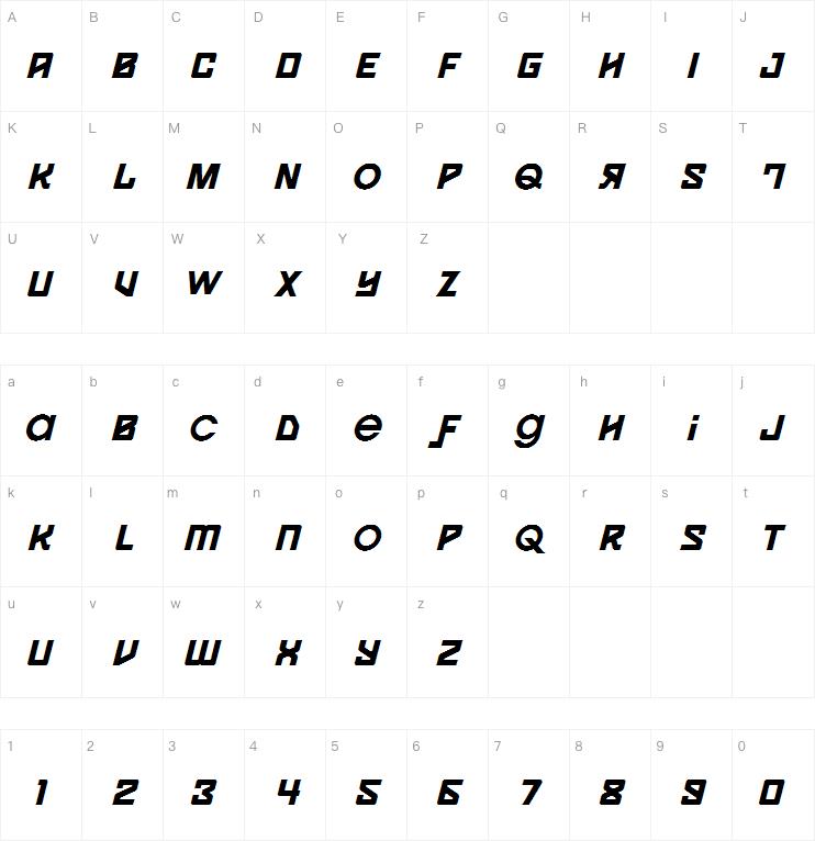 Spaceport One字体
