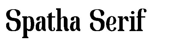 Spatha Serif