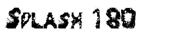 Splash 180字体
