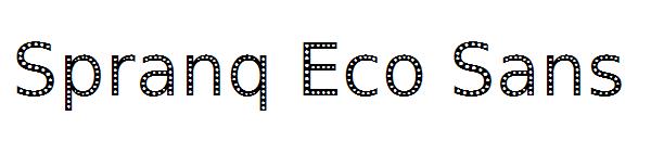 Spranq Eco Sans