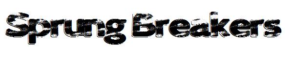 Sprung Breakers字体