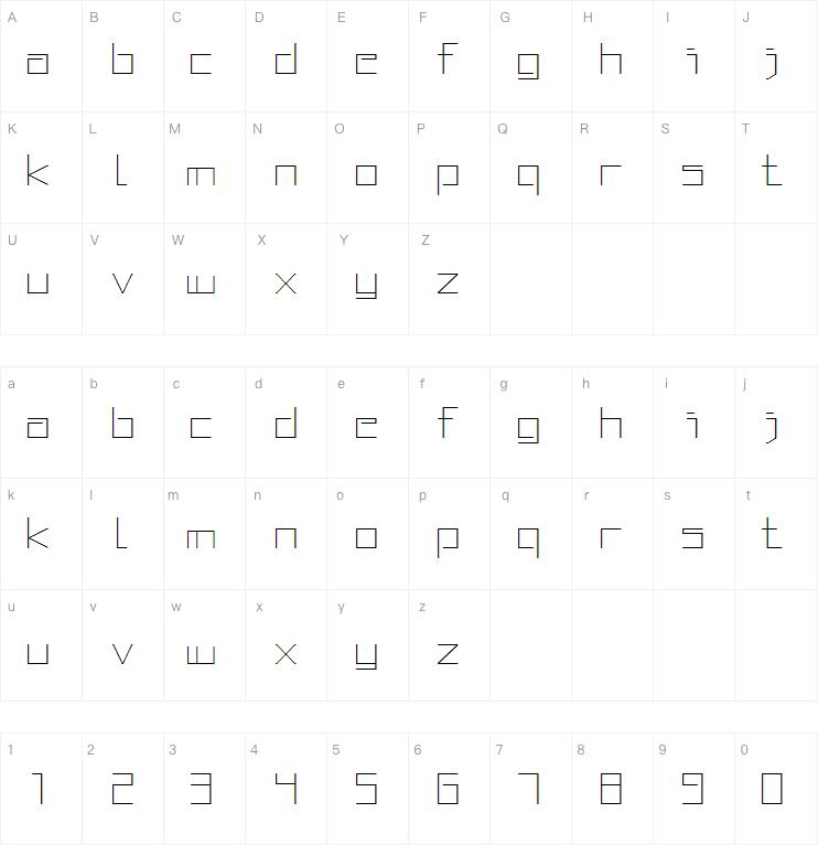 Squared Display字体