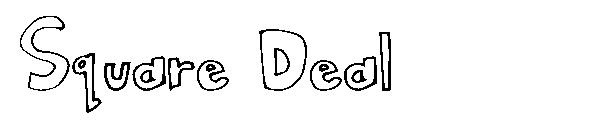 Square Deal字体
