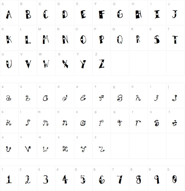 Square One Jenna!字体