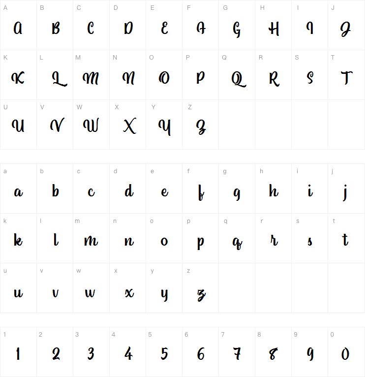 Standley字体