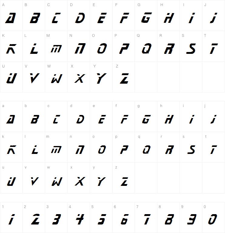 Starnext字体