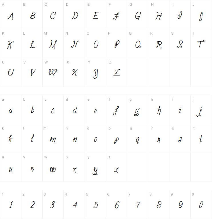 Stealing kisses in the moon light字体