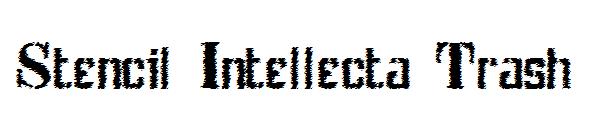 Stencil Intellecta Trash