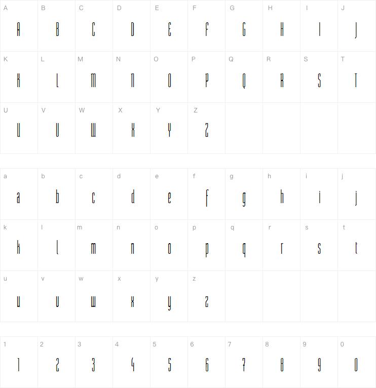 ST Moviehead字体