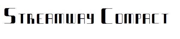 Streamway Compact字体