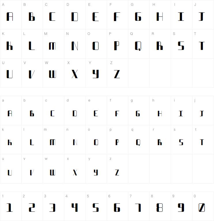 Streamway Compact字体