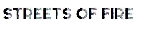 Streets of Fire字体