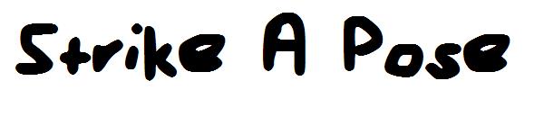 Strike A Pose字体