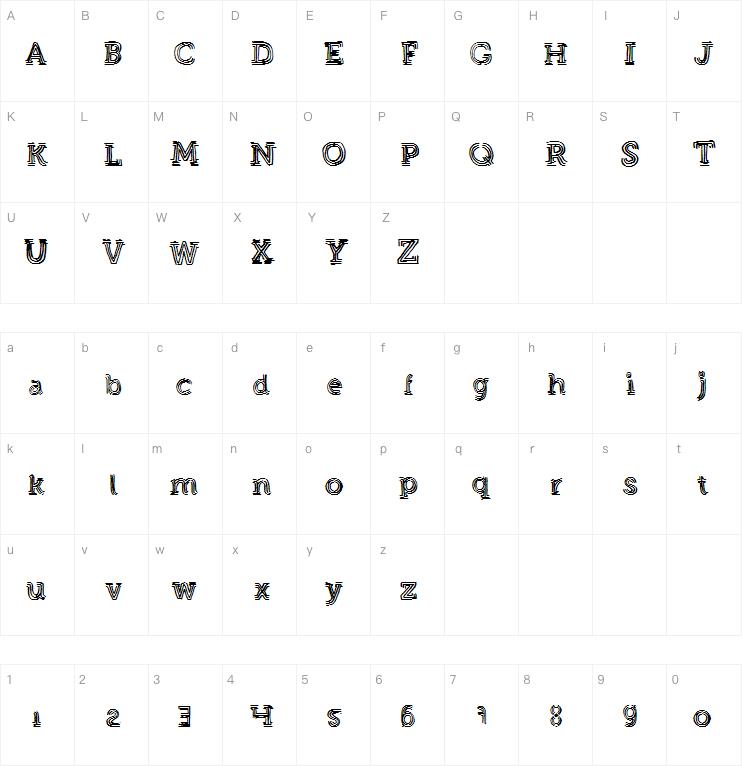 Strong Event DT字体
