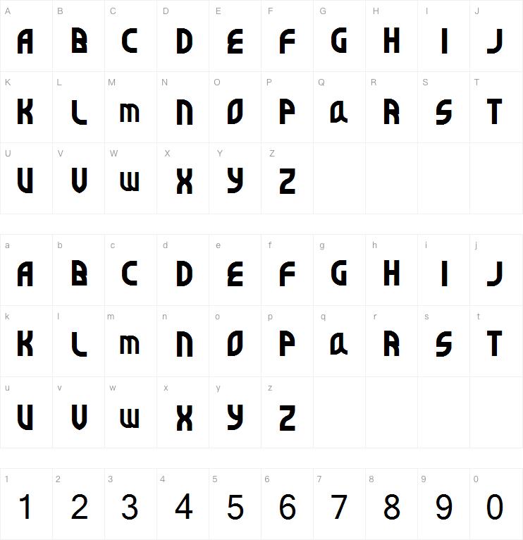 Super Befok字体