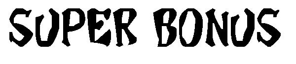 Super Bonus字体
