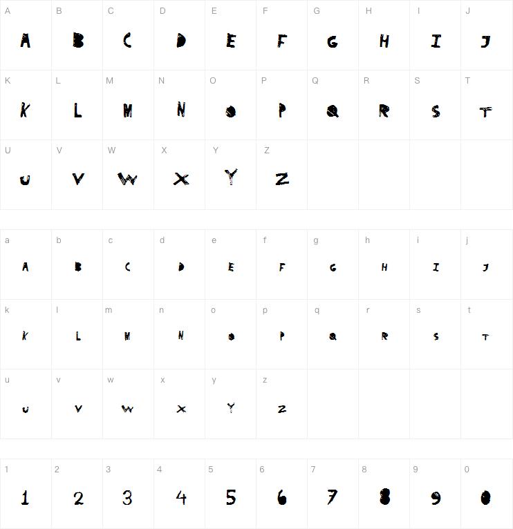 SuperDrag字体