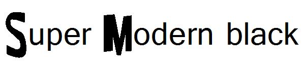 Super Modern black