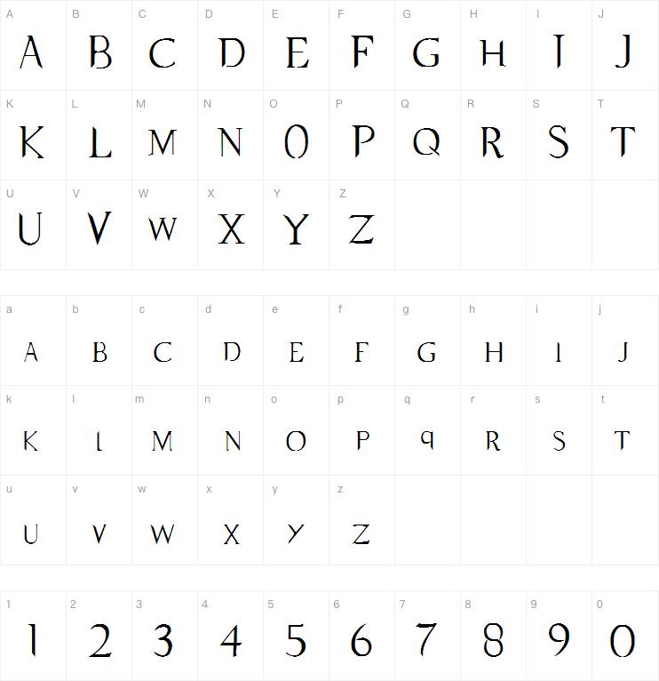 Supernatural Knight字体