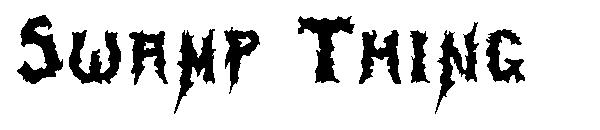Swamp Thing字体