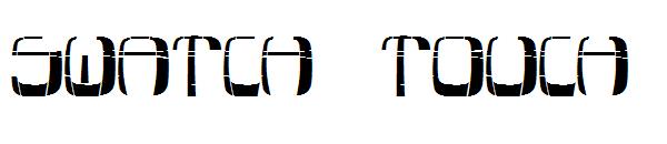 Swatch Touch字体