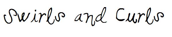 Swirls and Curls字体