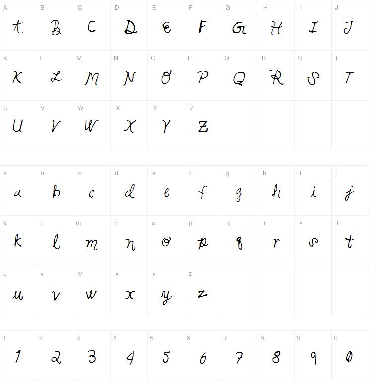 Swirls and Curls字体