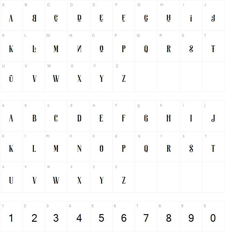 Swistblnk Moalang Melintang字体
