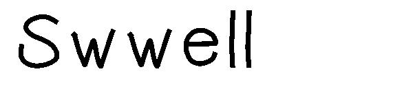 Swwell字体